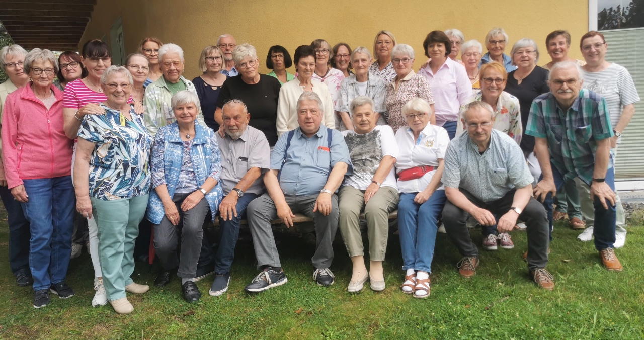 Gruppenbild Sommerfest 2024 der Borkener Zwarler