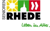 Homepage der Seniorenseite der Stadt Rhede
